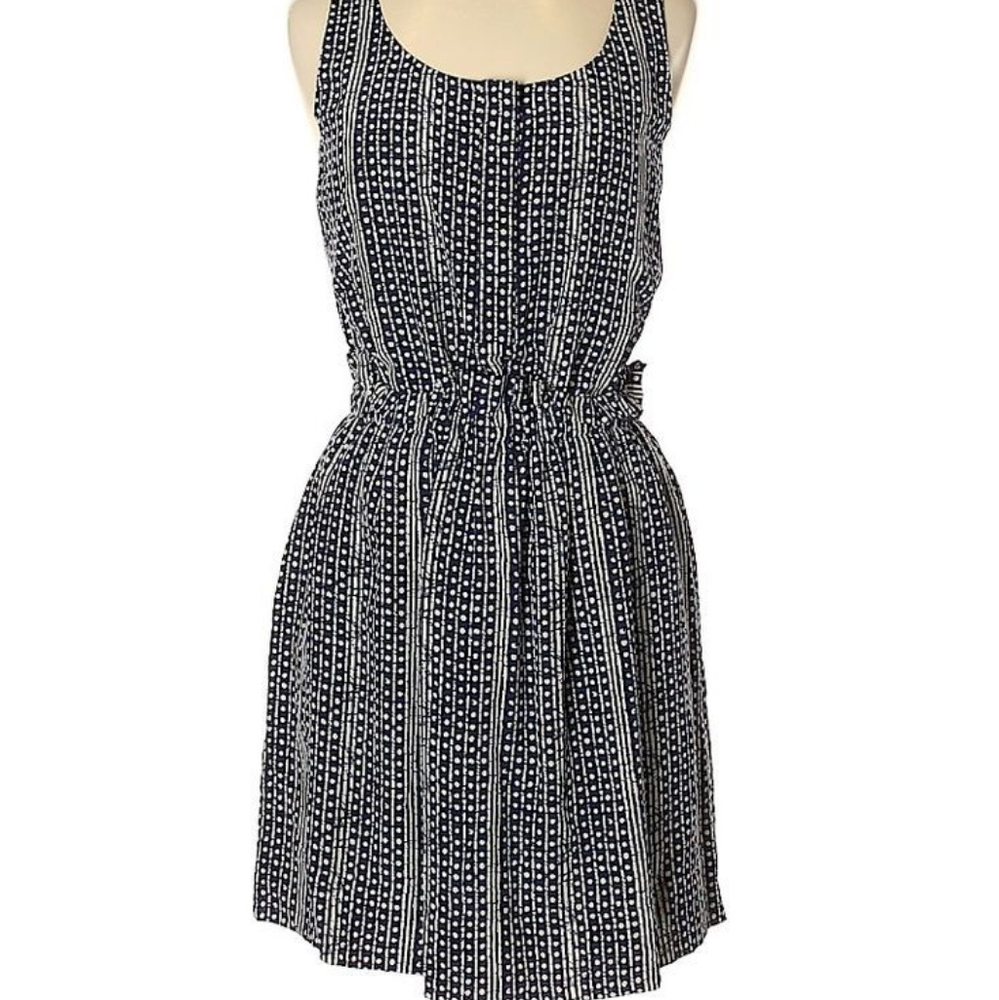 Madewell sleeveless silk dress